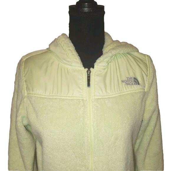 The North Face Women's Fleece Jacket Green Long Sleeve Full Zip Jacket - Picture 2 of 11